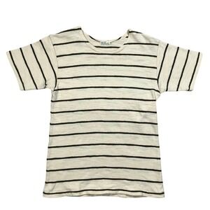 Warehouse Duck Digger T-Shirt Cut And Sewn Border Made In Japan Size 36